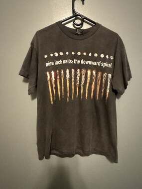 Vintage 1994 Nine Inch Nails The Downward Spiral PolyGram Merchandising T-Shirt